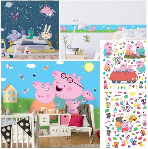 Adesivi carte parati peppa - da,
