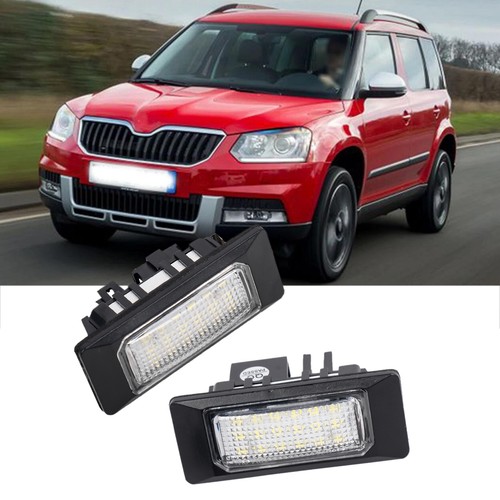 Luci targa led skoda - led,