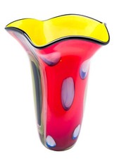 Vaso da tavolo stile Murano
