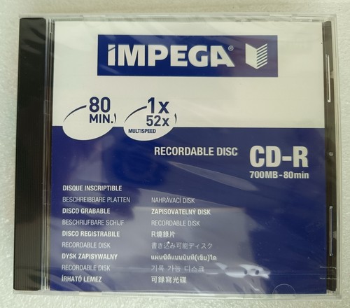 Impega audio 700 mb - cd-rw,