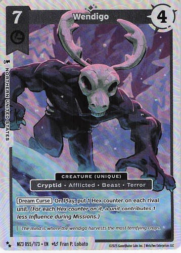 Wendigo mz3 055 173 metazoo - 055/173,