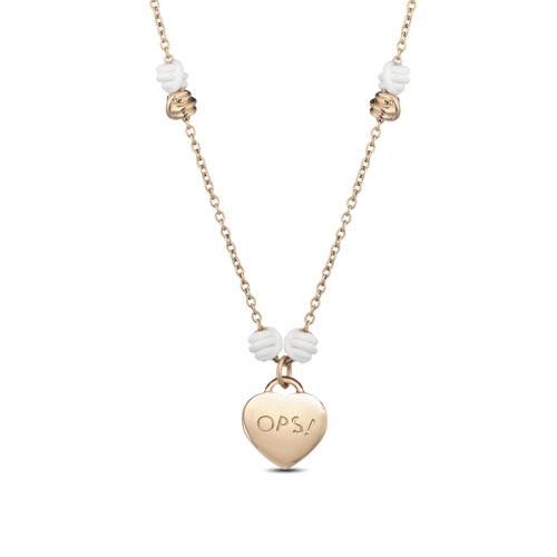 Collana ops objects - donna, nodi