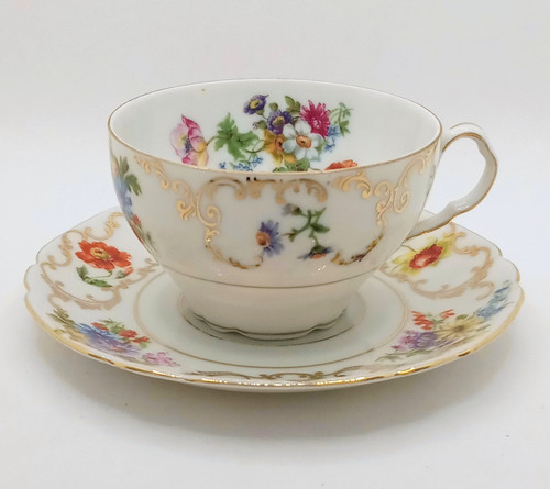 Tazza tè piattino - e,