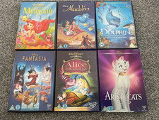 6x DVD Bundle - Disney Aladdin