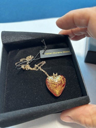 Collana con ciondolo cuore