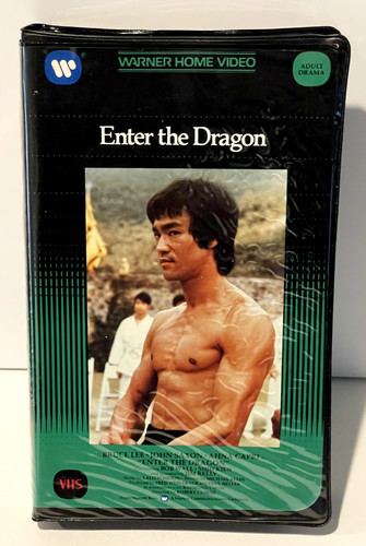 Enter the dragon - vhs, clamshell
