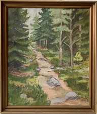 Quadro a Olio Impressionista