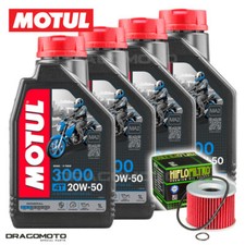 Honda CB 750 FCK 1979-1981 Tagliando Olio Motul 3000 4T 20W-50 4 litri Filtro
