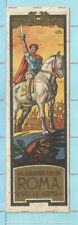 segnalibro pubblicitario FILA serie Italia Nuova La Grandezza di Roma nelle Armi