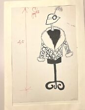 PINO ZAC  (1930-1985) TAVOLA ORIGINALE PER RIVISTA CHINA ANNI '70/'80