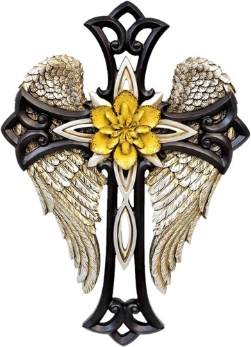 Croce ali angelo con - croce,