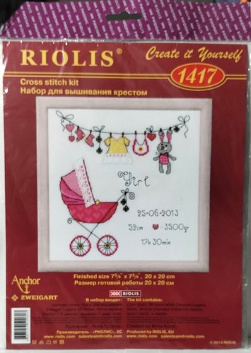 Kit punto croce riolis è - punto,