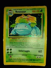 Pokemon Venusaur 15/102 Rara Holo | Set Base Italiano Vintage |