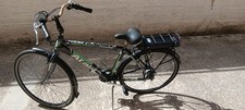 Bicicletta elettrica pedalata assistita usata, batteria  ricondizionata.