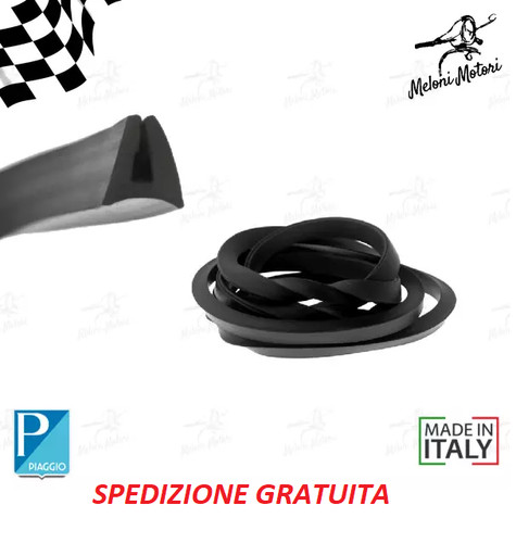 Guarnizione gomma nera - guarnizione,