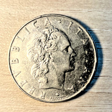 50 Lire Italy  1957 