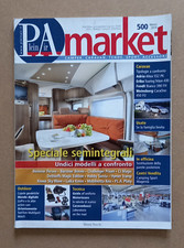 RIVISTA Plein AIR Market n°500 Marzo 2014 Camper Caravan Tende semintegrali.