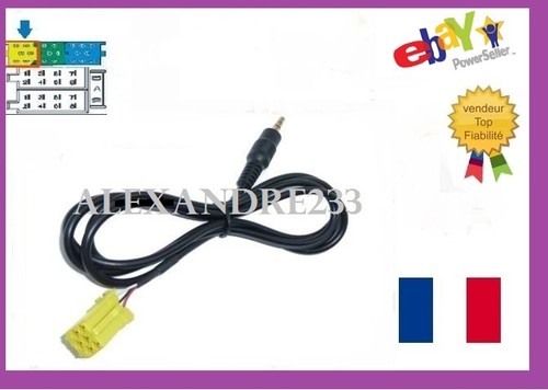 Cable auxiliaire aux lecteur