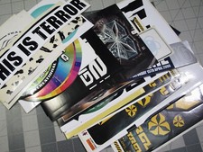 Adesivo vintage Rave Flyer -