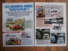 DOCUMENTS RENAULT 4 / RENAULT