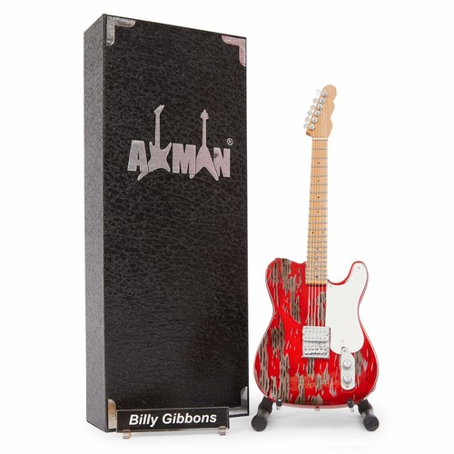 Billy gibbons guitar miniature - guitar,