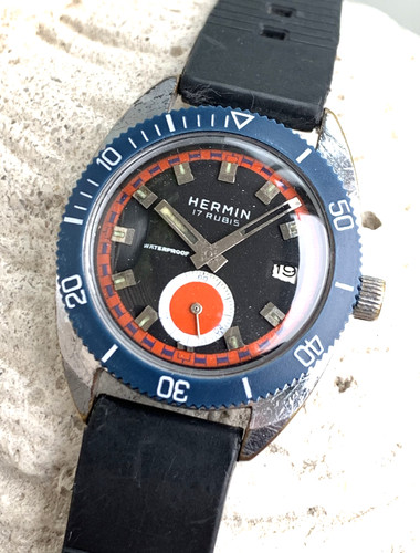 Hermin watch diver s - hermin, diver's