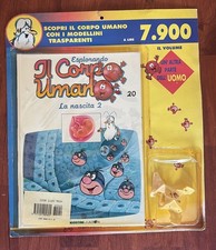 ESPLORANDO IL CORPO UMANO-FASCICOLO EDICOLA N.20-LIBRO+PARTE CORPO-DE AGOSTINI