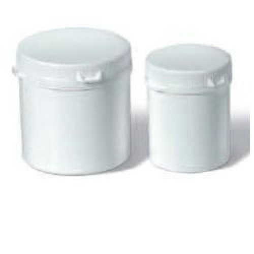 Vasetto plastica bianco 50ml - plastica,