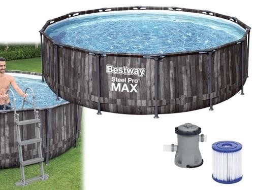 Piscine fuoriterra tondesteel - piscine,