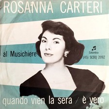 ROSANNA CARTIERI AL MUSICHIERE