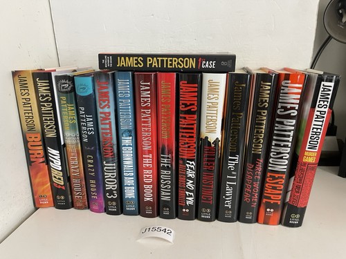 James patterson lot - of, 15