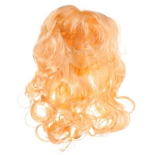  Parrucca bionda riccia