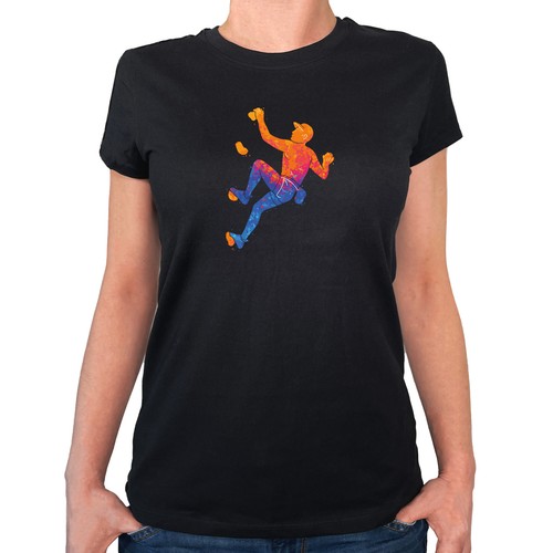 Shirt donna bouldering - t-shirt,