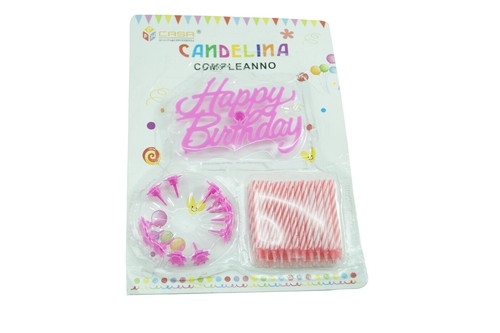 Candeline scritta happy