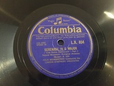 FELIX WEINGARTNER - MOZART SERENADE IN G MAJOR - COLUMBIA - 2 DISCHI