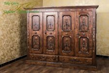Voglauer Guardaroba Braun Antico Anno 1700 Armadio da Campagna