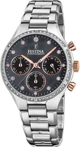 Orologio donna festina acciaio - orologio,
