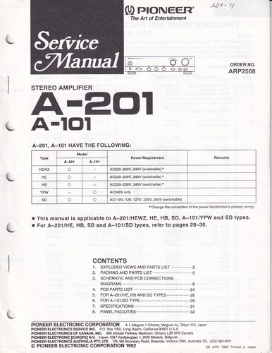 Manuale servizio per - di,