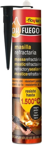 Stucco refrattario 280 1500 - stucco, ml
