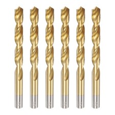 6Pc Punta Trapano Titanio