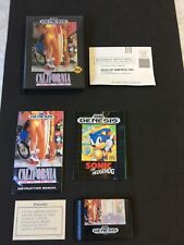 CALIFORNIA GAMES SEGA GENESIS NTSC USA USATO BELLO