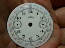   Cronografo Vulcain, Dial,quadrante  scala a chiocciola in ceramica anni 30  