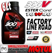 6 LITRI OLIO MOTORE MOTUL 300V