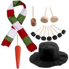 1 set di oggetti di punta di natalizio di puntata fai da te.