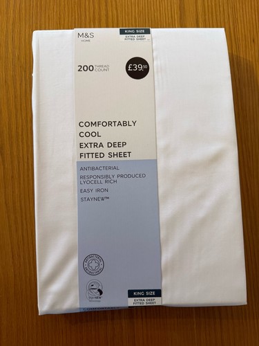 Lenzuolo home king - m&s, size