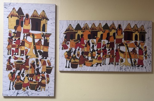Dipinti africani batik - , di