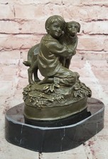 Fatto a Mano Bronzo Statua Di