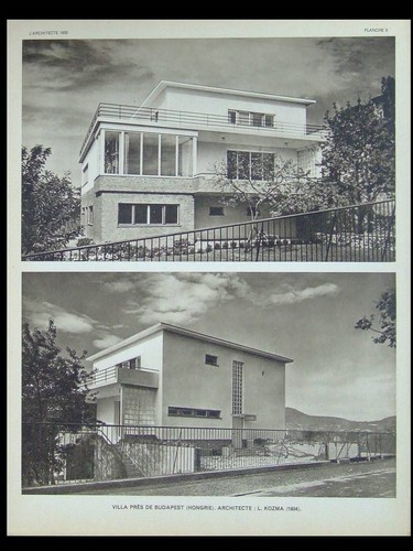 Architecte 1935 budapest - l'architecte,