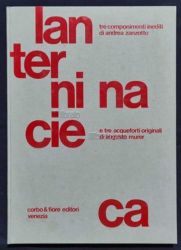 Zanzotto lanternina cieca - -,