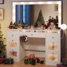 Scrivania Vanity con Specchio